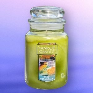 Yankee Candle Crisp Morning Air DISCONTINUED single wick long burn